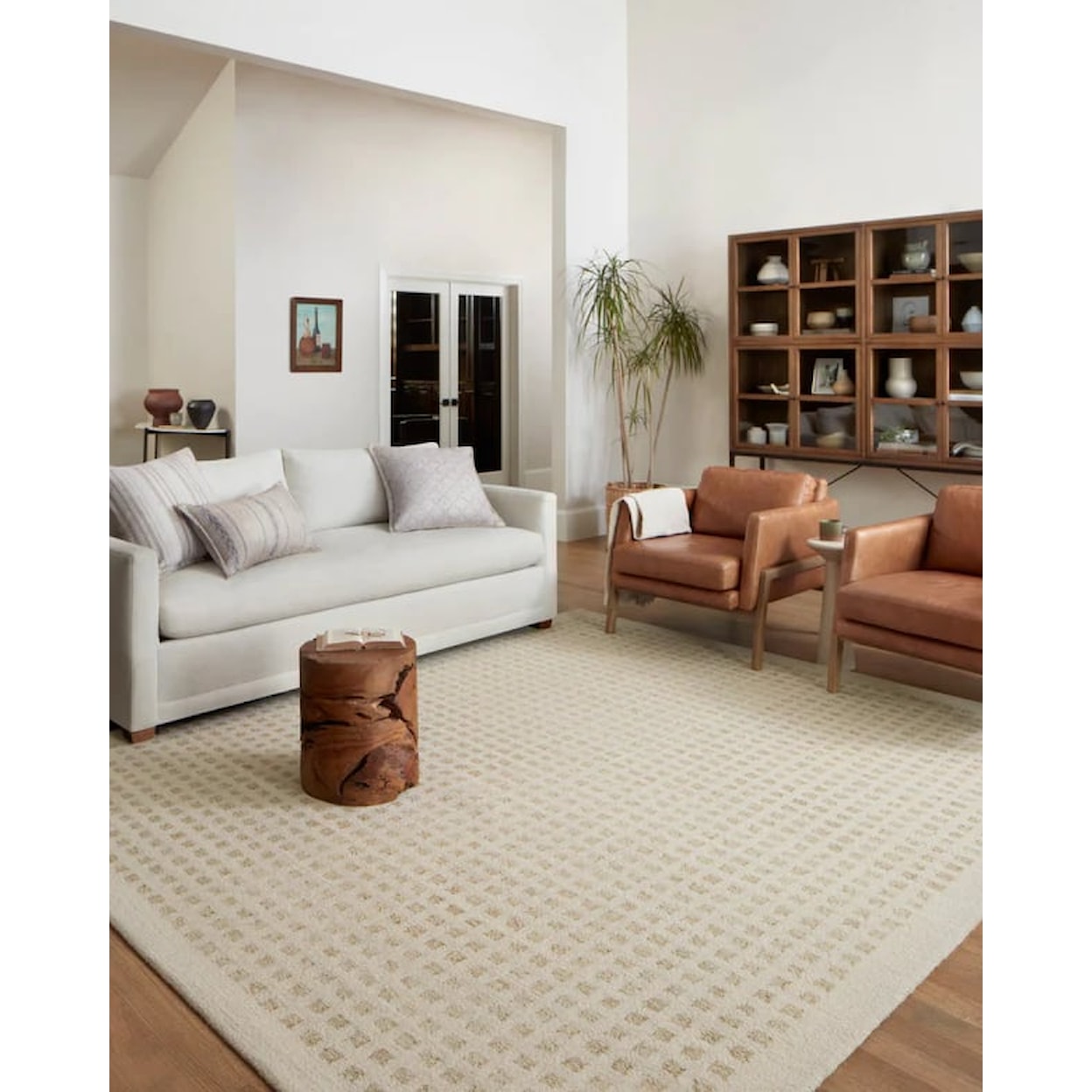 Loloi Rugs Polly 7'9" X 9'9" Ivory / Natural