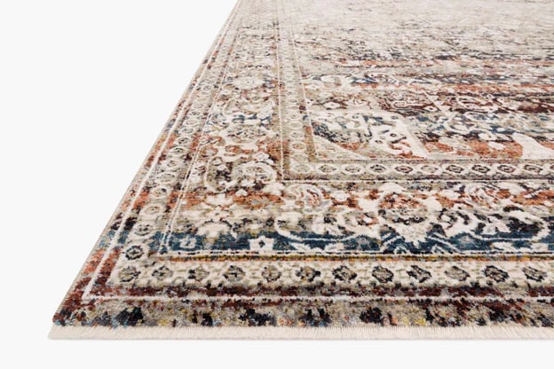 Loloi Rugs Theia 7'10" x 10' Taupe / Brick Rug