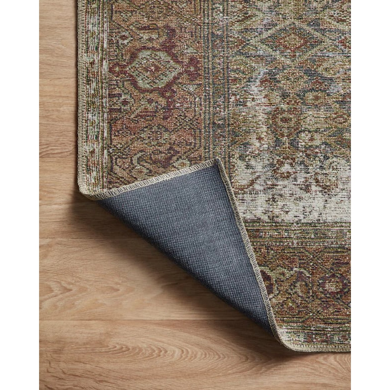 Loloi Rugs Georgie 8'4" X 11'6" Moss / Salmon