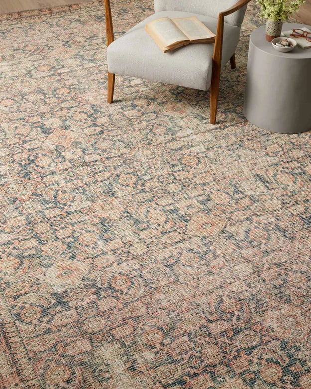 7'10'' x 10' NAVY / MULTI