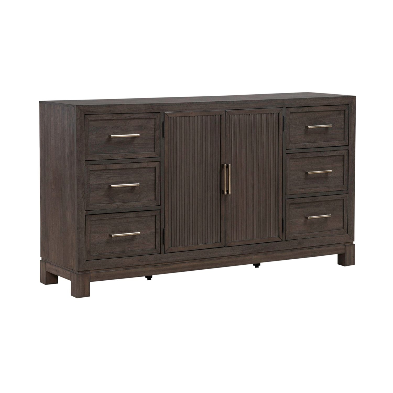 6-Drawer Dresser with Doors
