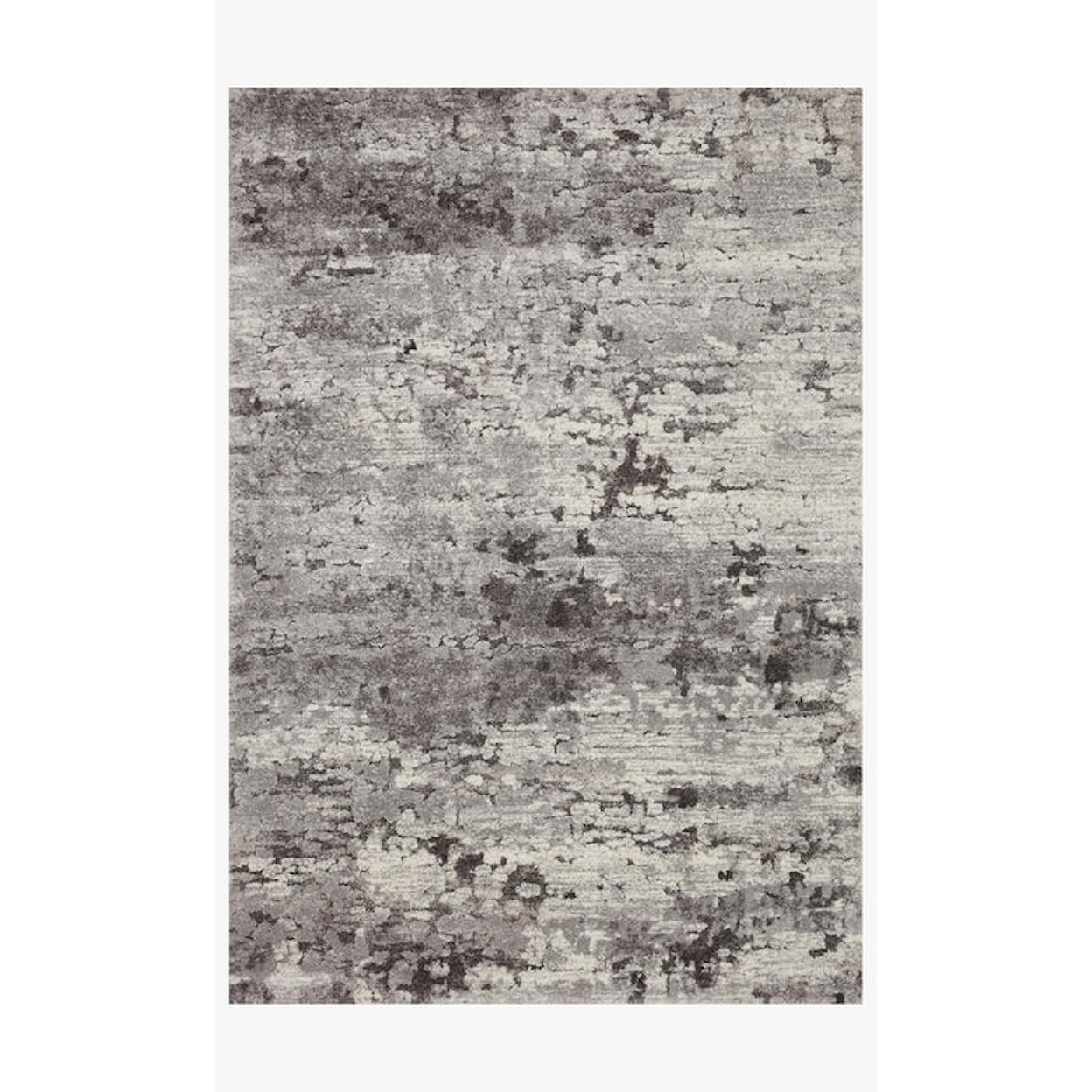 Loloi Rugs Theory 6'7" x 9'2" Charcoal / Grey Rug