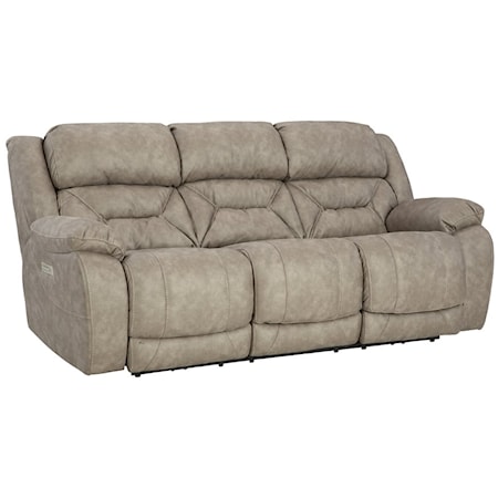 Double Reclining Power Sofa