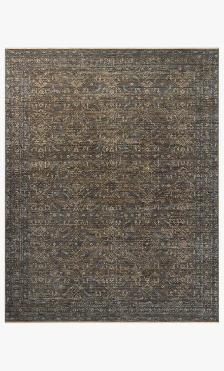 8 x 10 Lagoon/Tobacco Area Rug