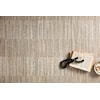 Loloi Rugs Arden 7'10'' X 10' NATURAL / PEBBLE RUG