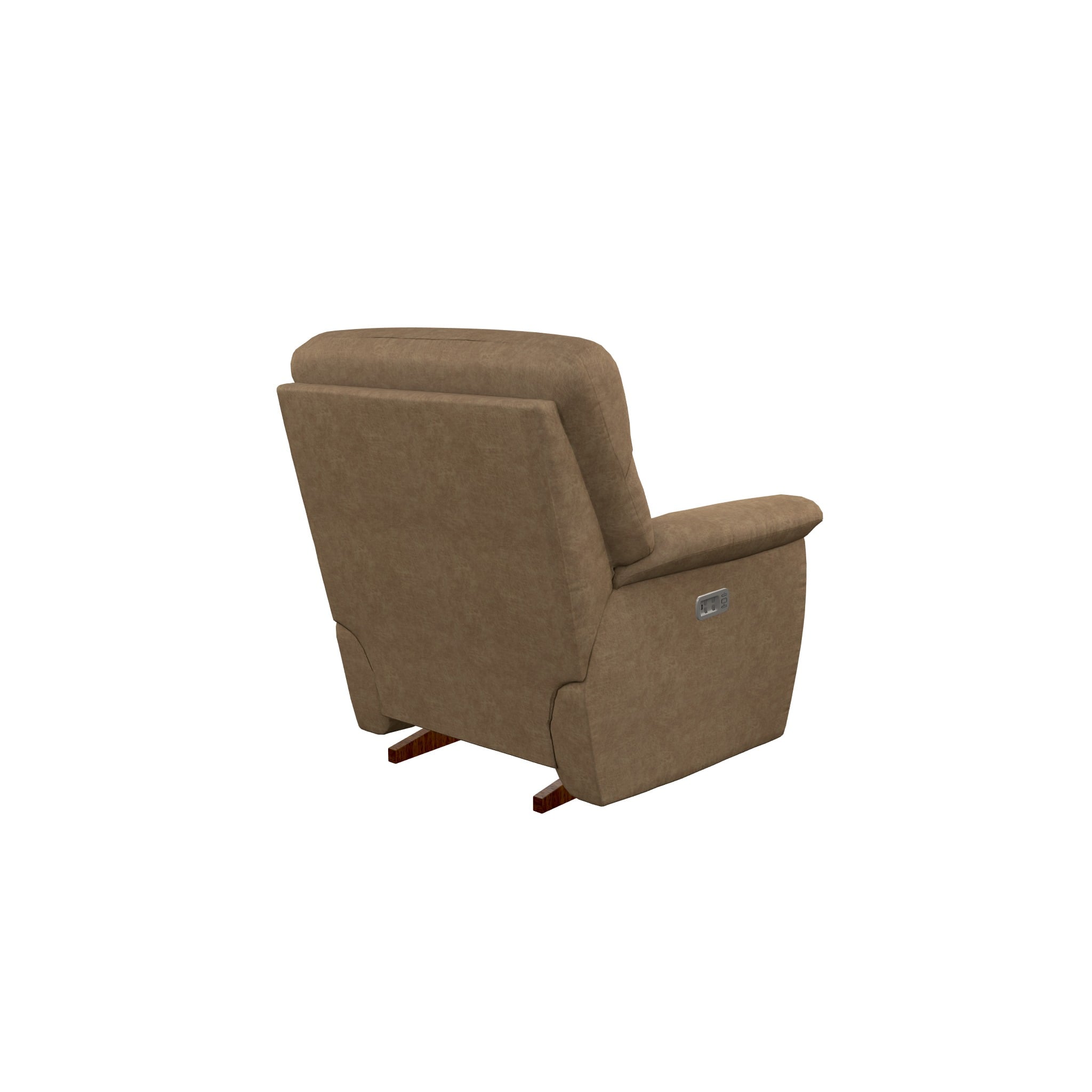 Power Rocking Recliner w/ Headrest &amp; Lumbar