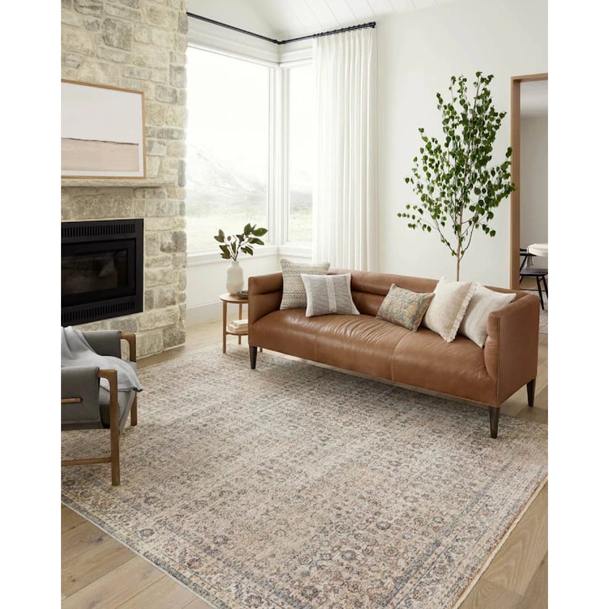 Loloi Rugs Blake 6'7'' x 9'10'' BEIGE / DENIM