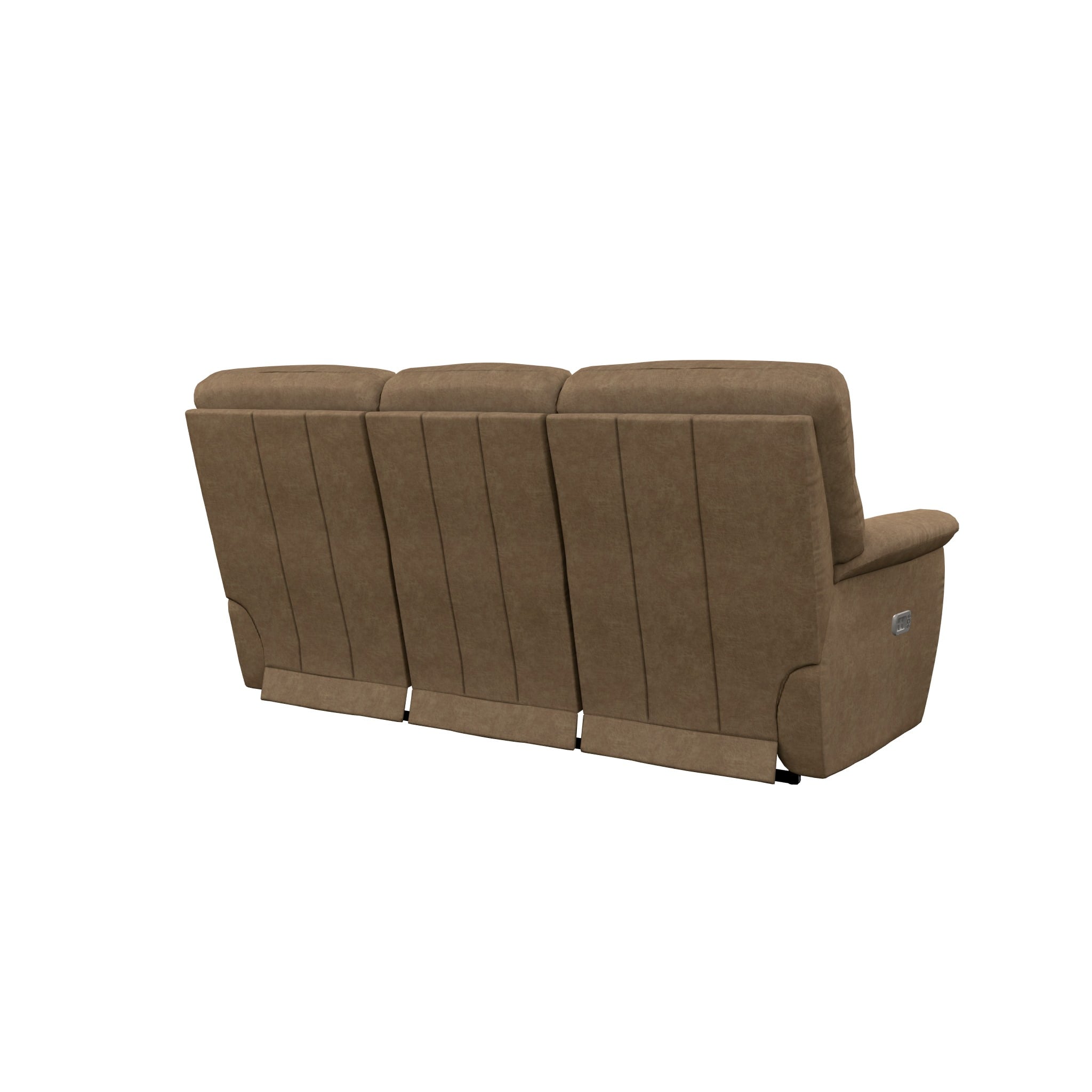 Power Reclining Sofa with Headrest and Lumba