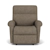 Flexsteel Davis Power Rocking Recliner with Power Headrest