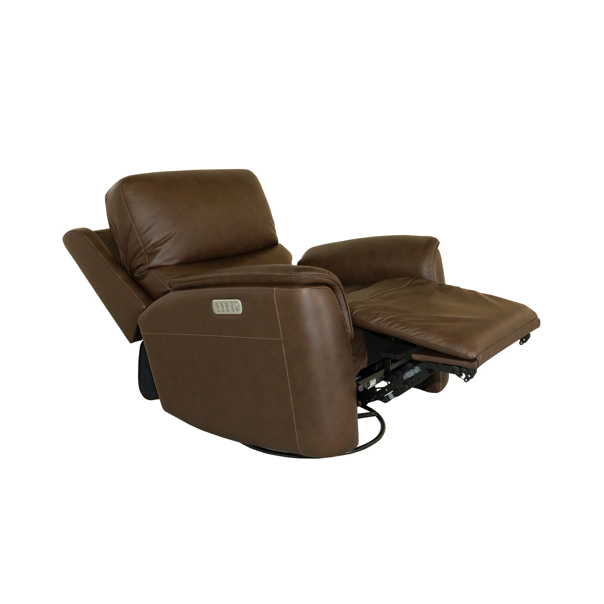 Swivel Glider Recliner w/HR/Lum/Heat/Mass