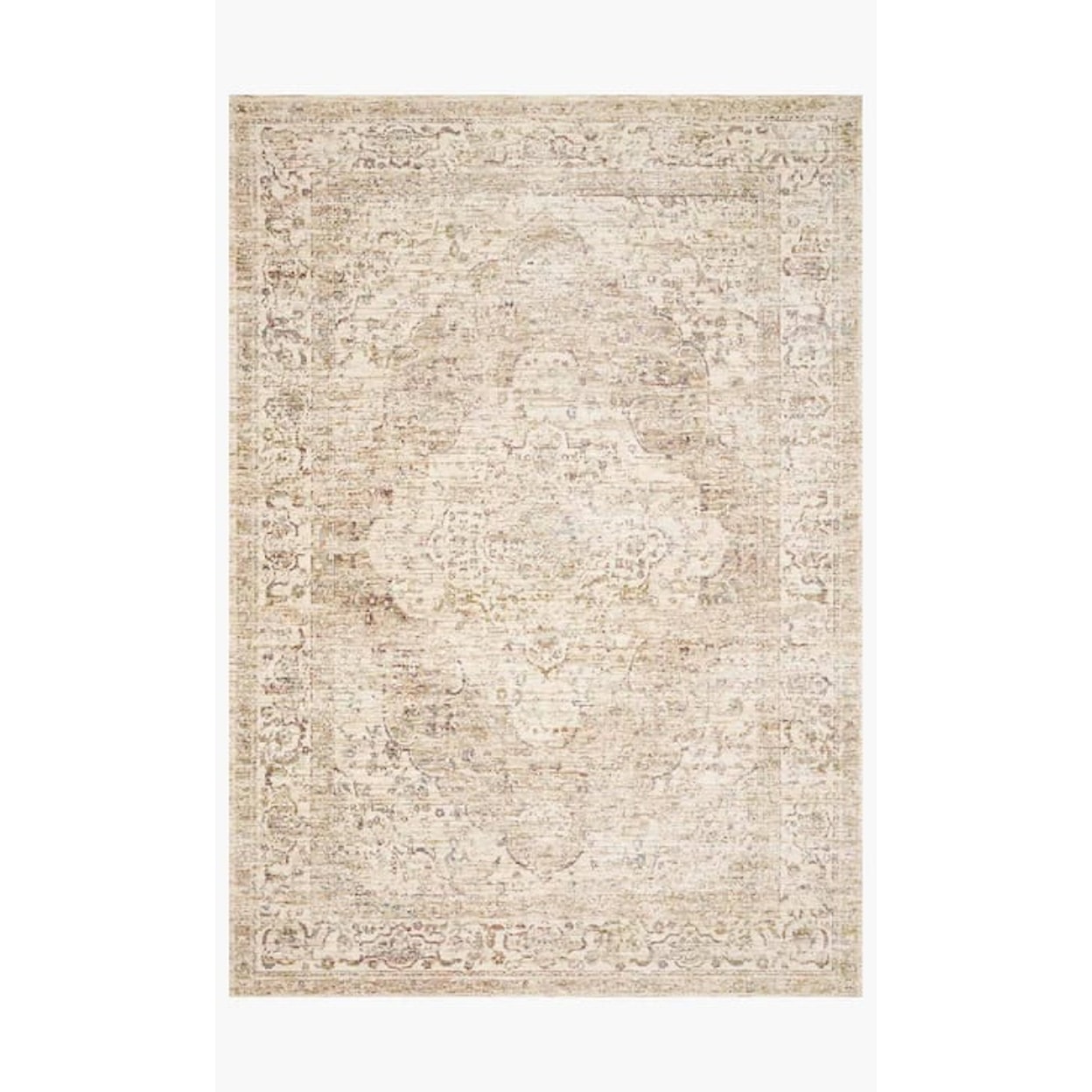 Loloi Rugs Revere 7'10" x 10' Ivory / Berry Rug