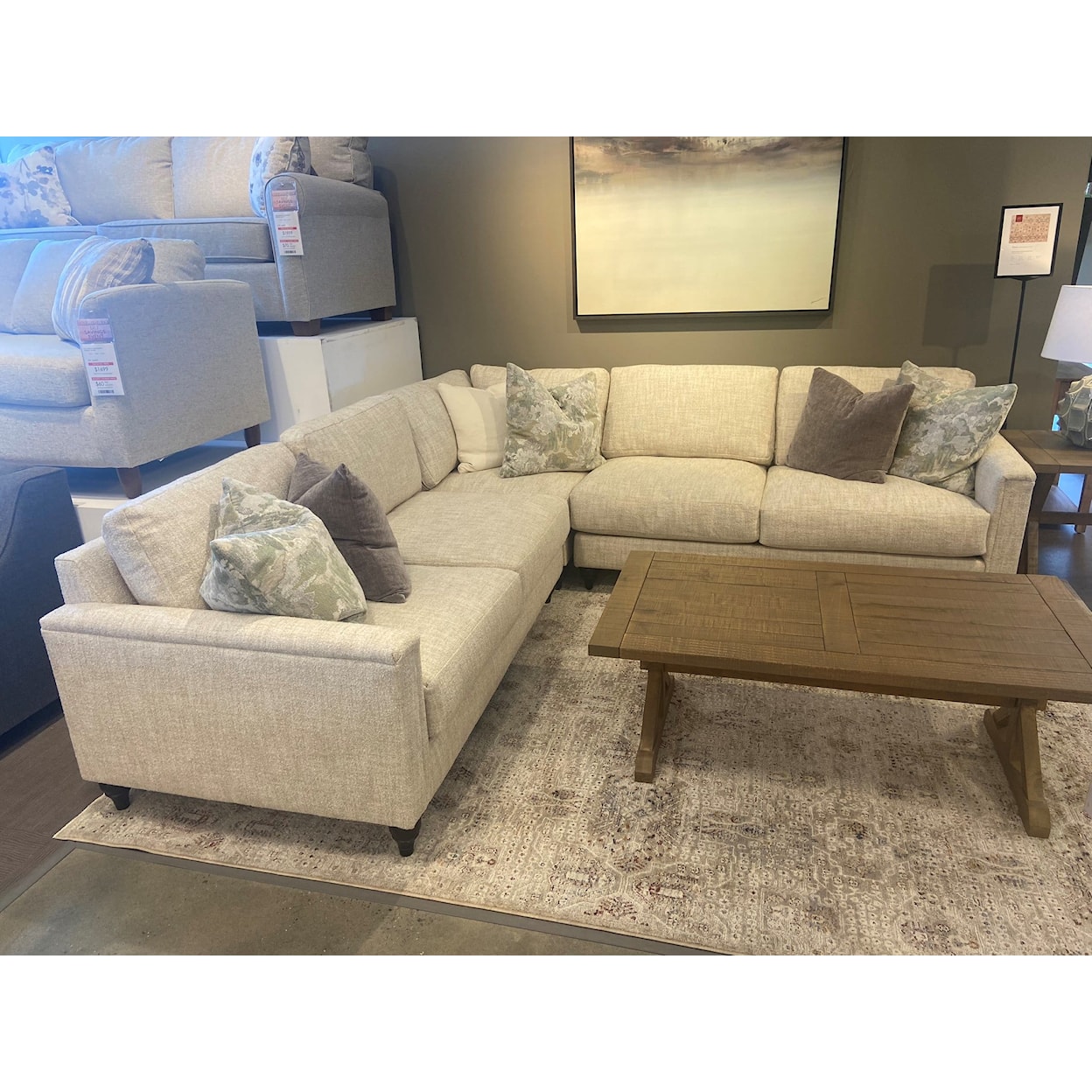 Jonathan Louis Noel 3-PC L Shaped Sectional