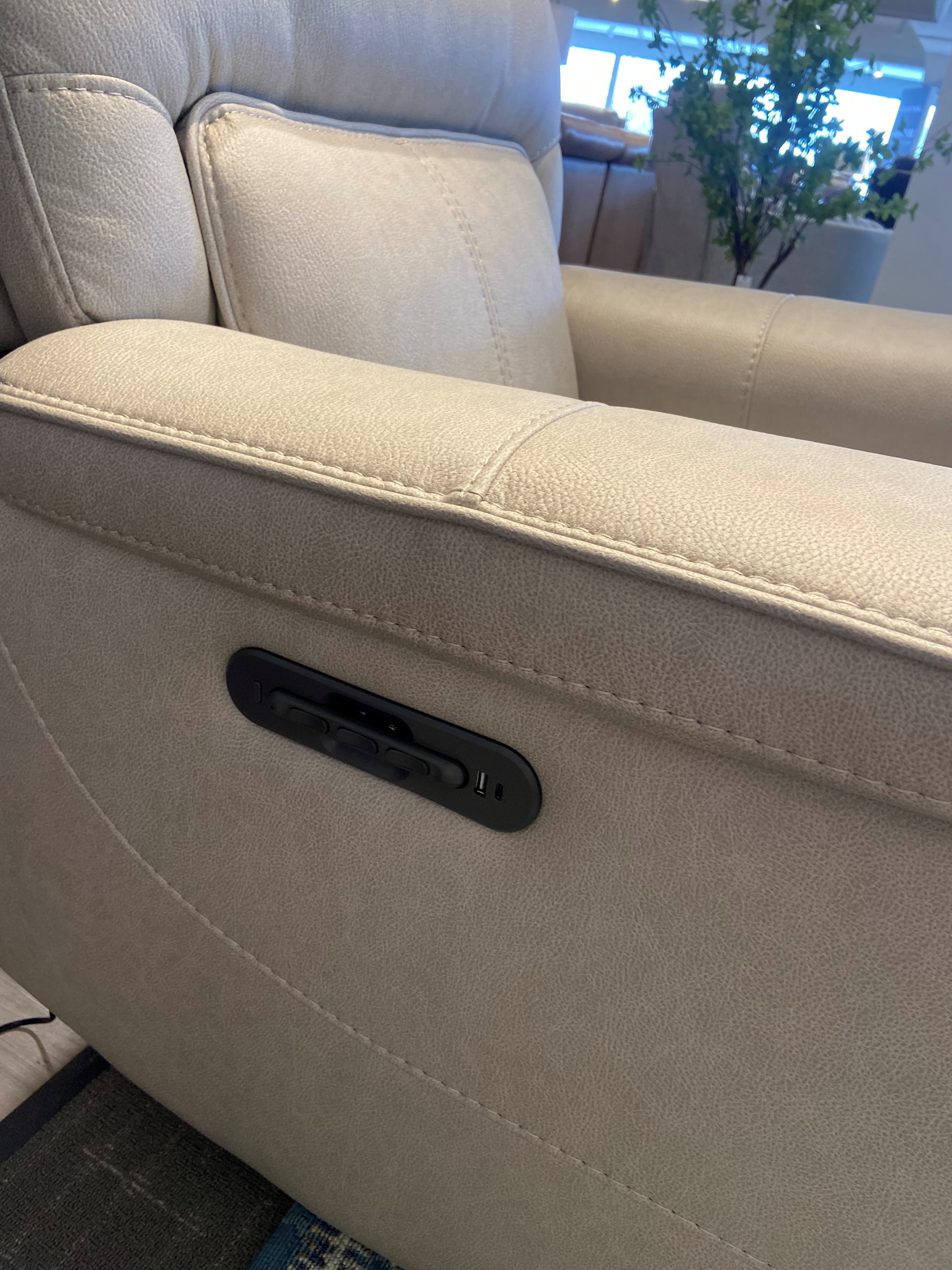 Power Rocker Recliner with Heat &amp; Massage