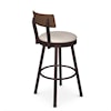 Amisco Lauren Lauren Swivel Bar Stool