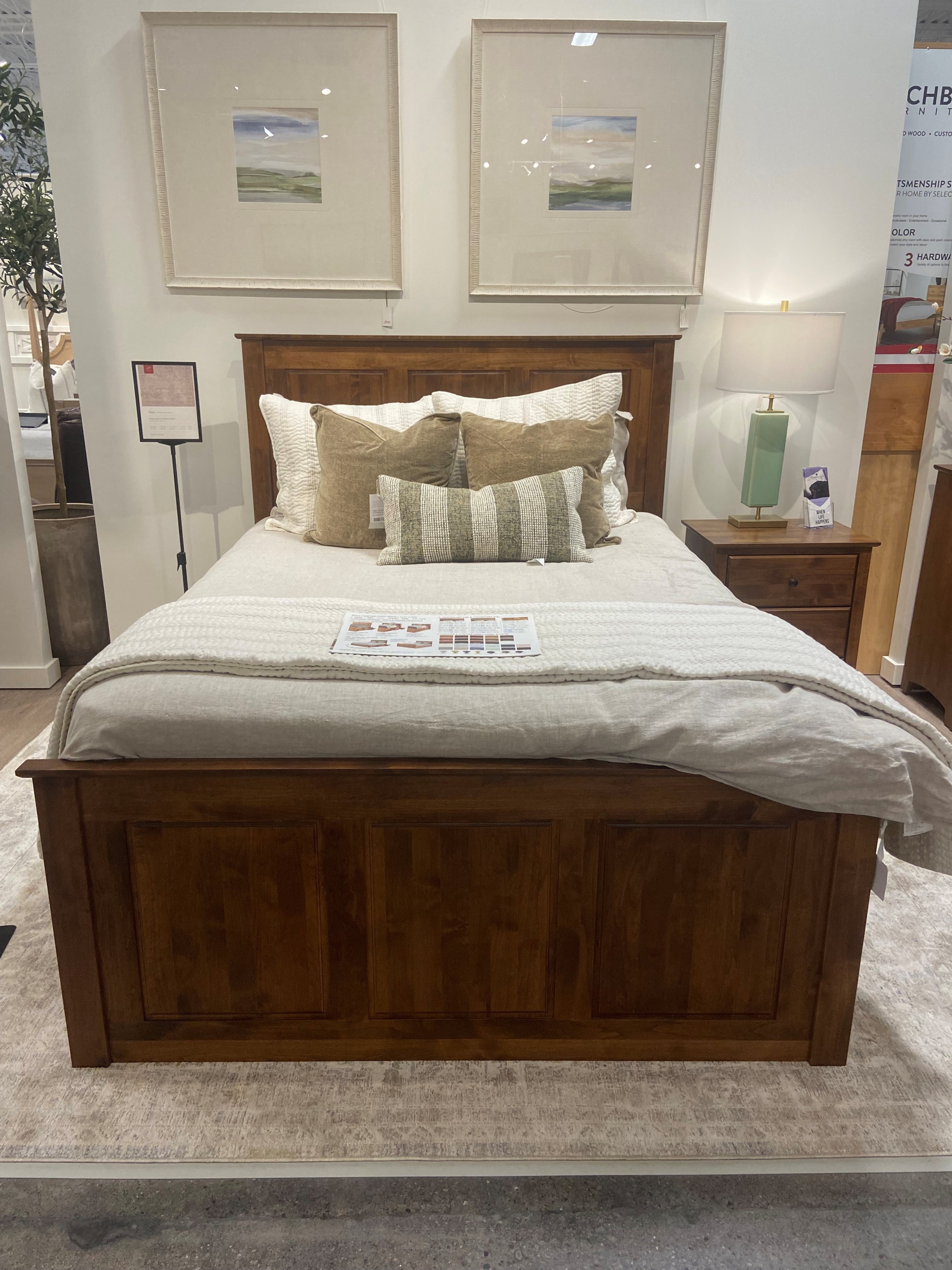 Queen Bed with 9 Storage Drawers