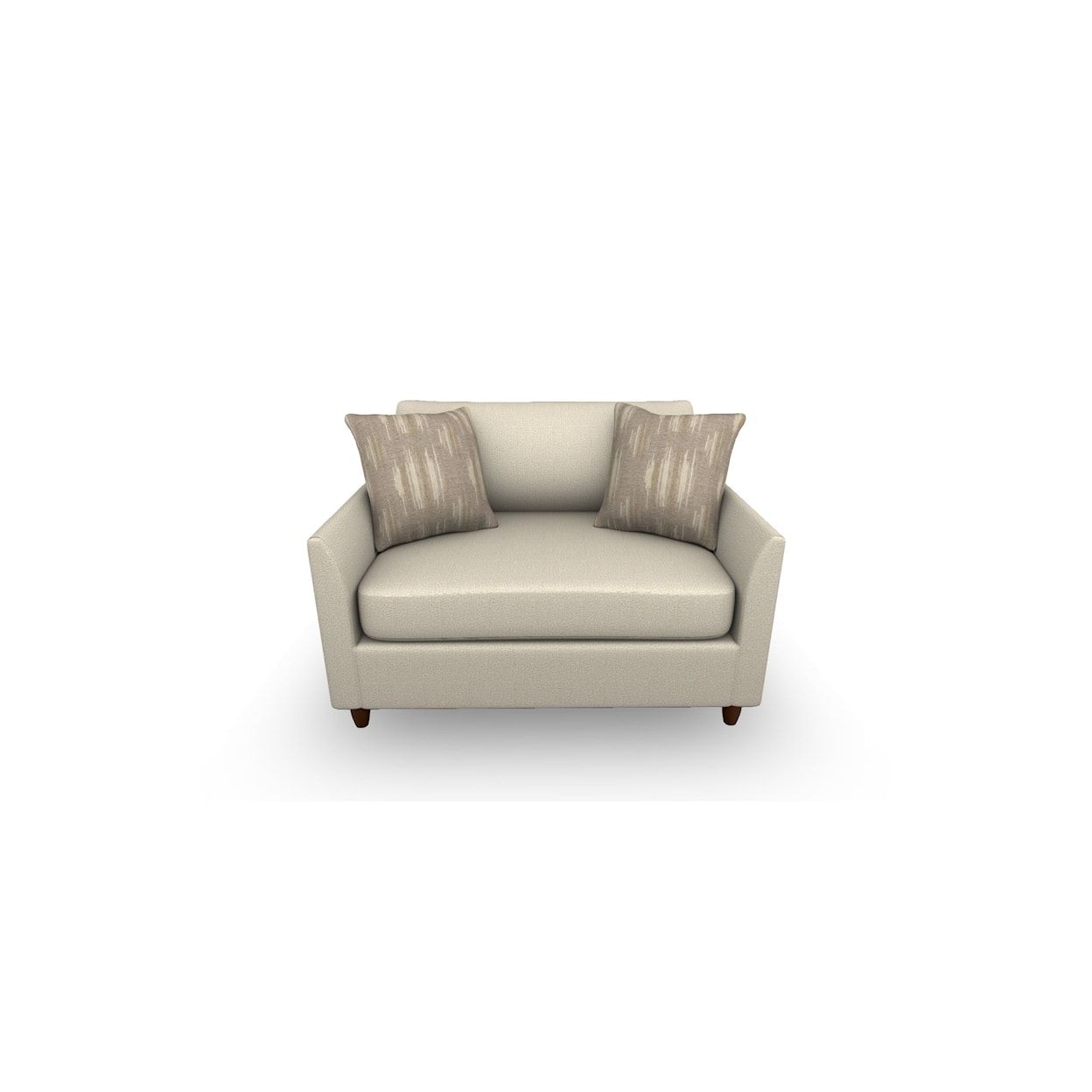 Best Home Furnishings Bayment Chair Sleeper w/Full Memory Foam Sleeper