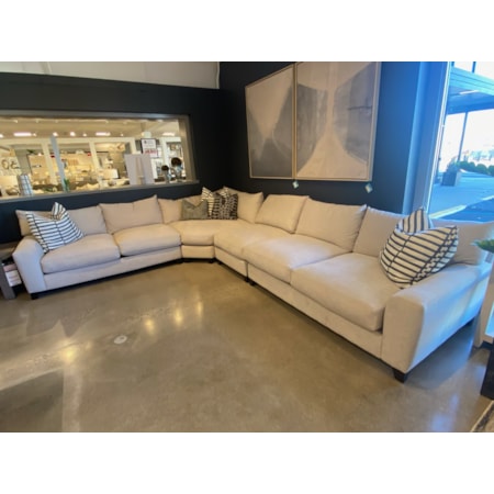 Casual 4-Piece Sectional