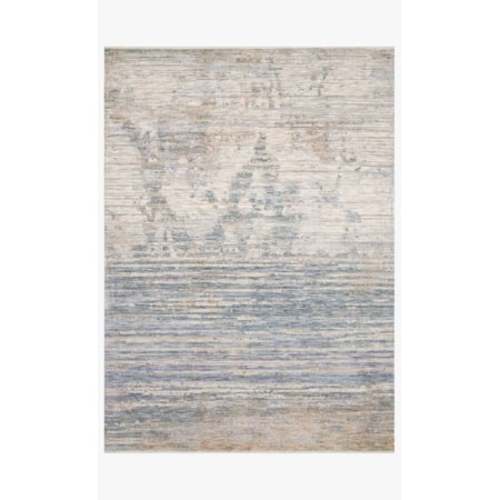 7'10" x 10' Ivory / Blue