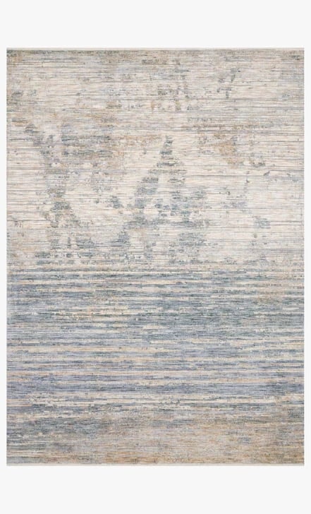 7'10" x 10' Ivory / Blue