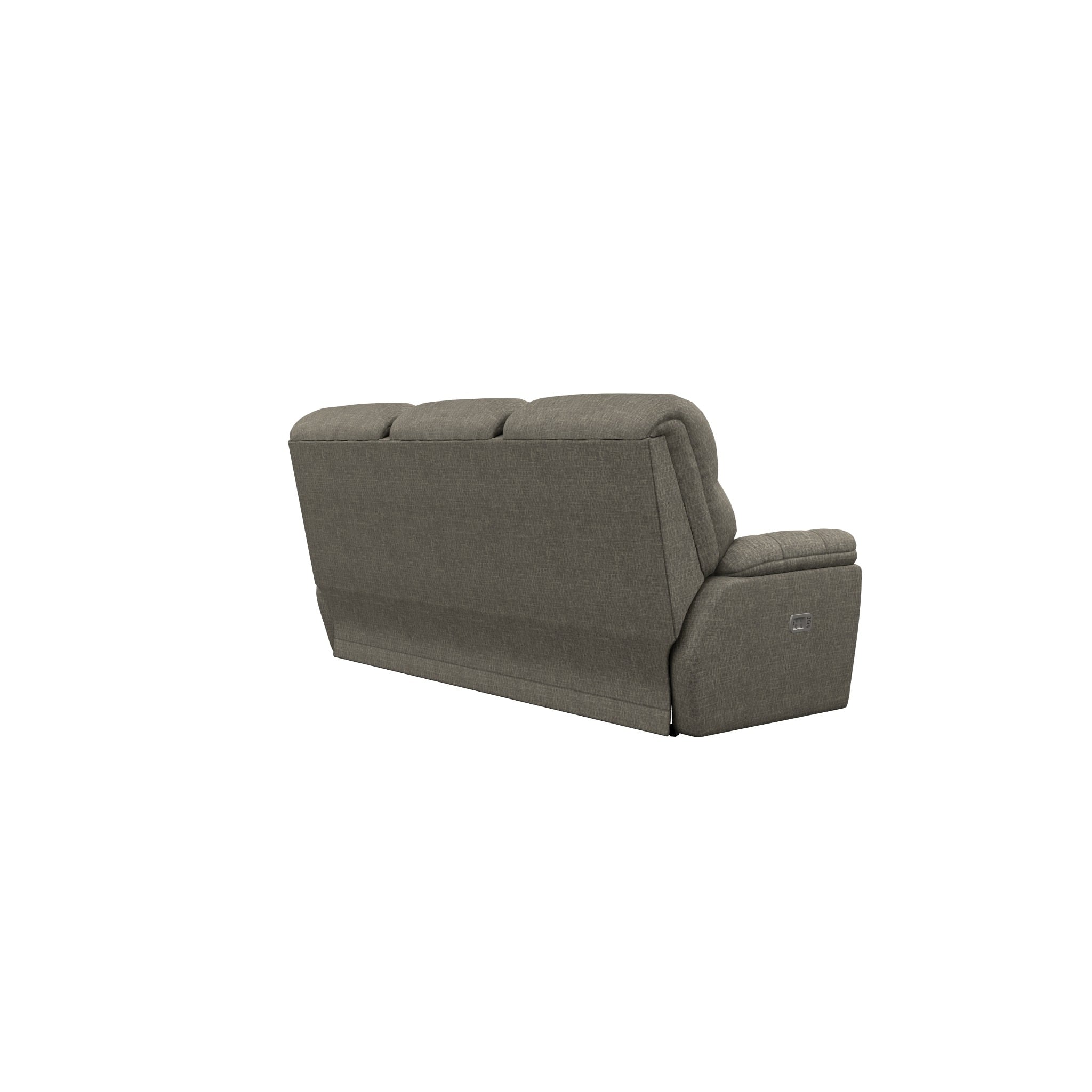 Power Reclining Sofa with Headrest &amp; Lumbar