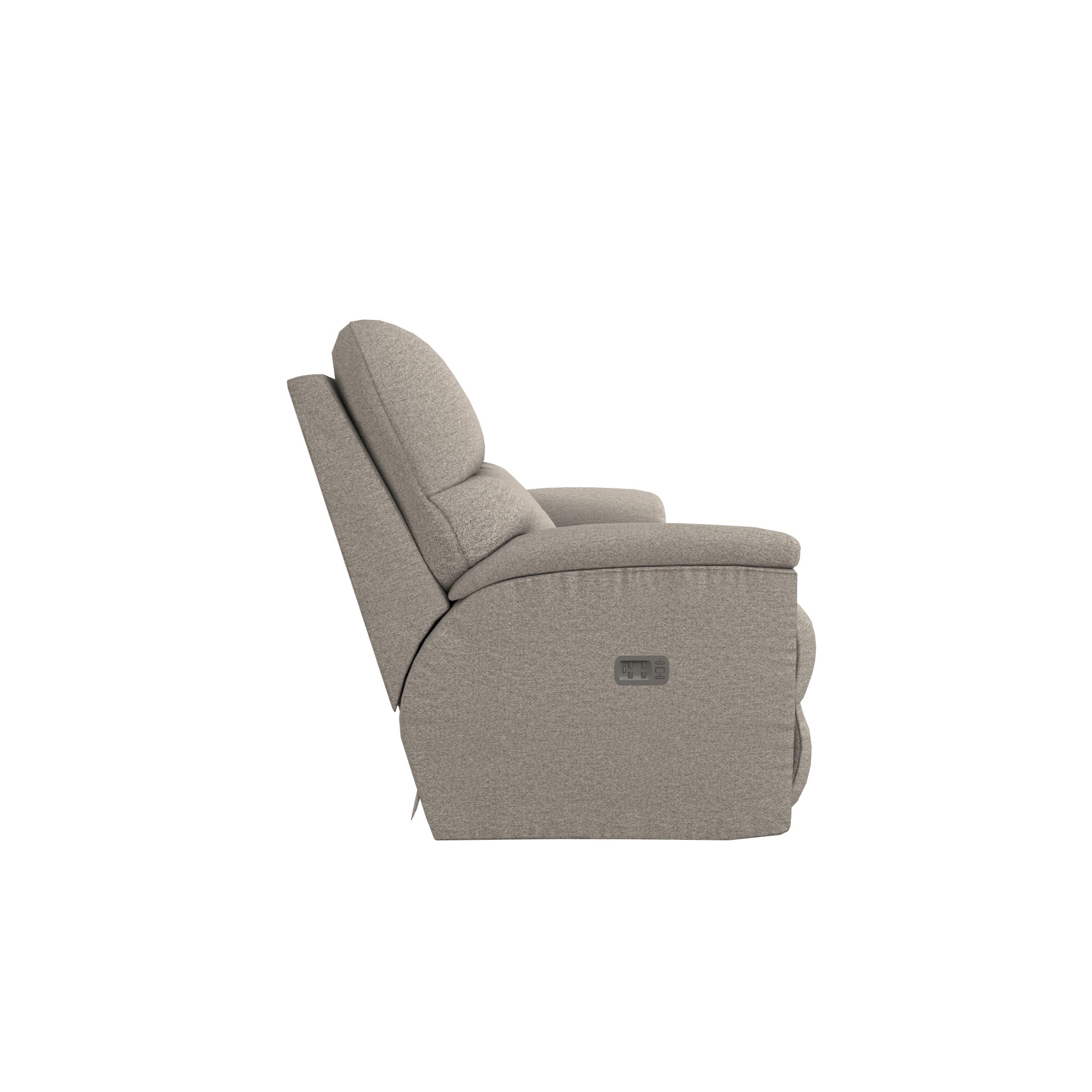Power Reclining Sofa w/ Headrest &amp; Lumbar