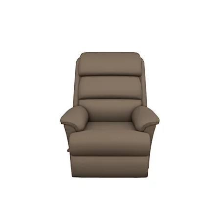 Recliner-Rocker with Channel-Tufted Back