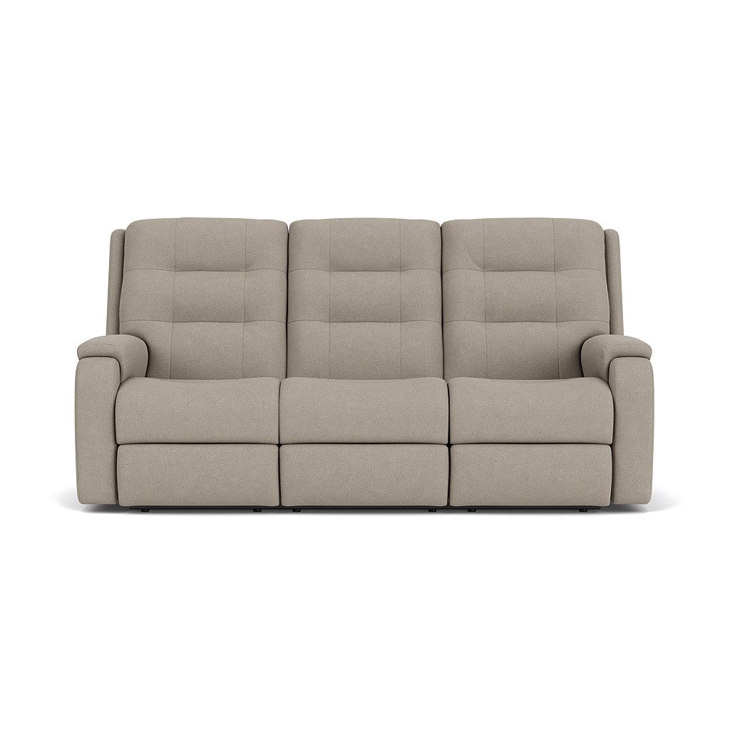 Power Headrest and Lumbar Reclining Sofa