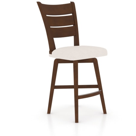Swivel Ladderback Stool
