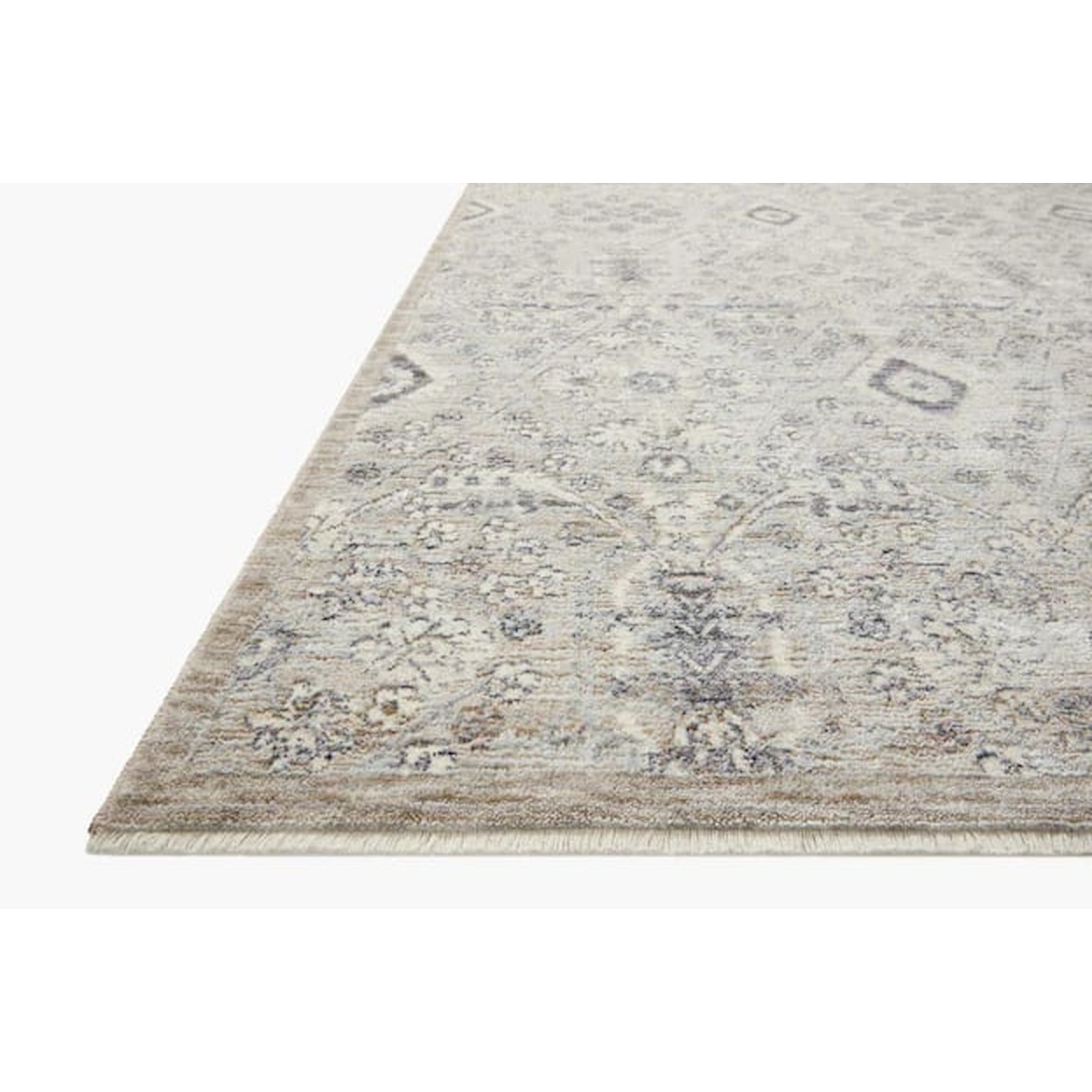 Loloi Rugs Zuma 9'6" x 13'1'' Silver / Sky Rug