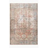 Loloi Rugs Loren 7'6" X 9'6 Terracotta / Sky Rug