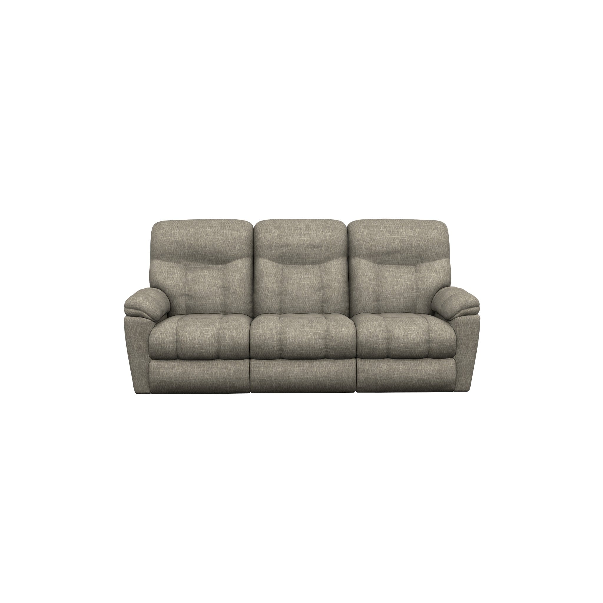 Power Reclining Sofa with Headrest &amp; Lumbar