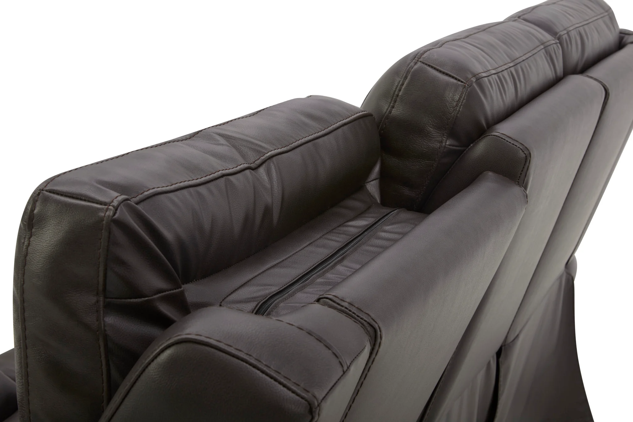 Power Reclining Sofa with Heat &amp; Massage