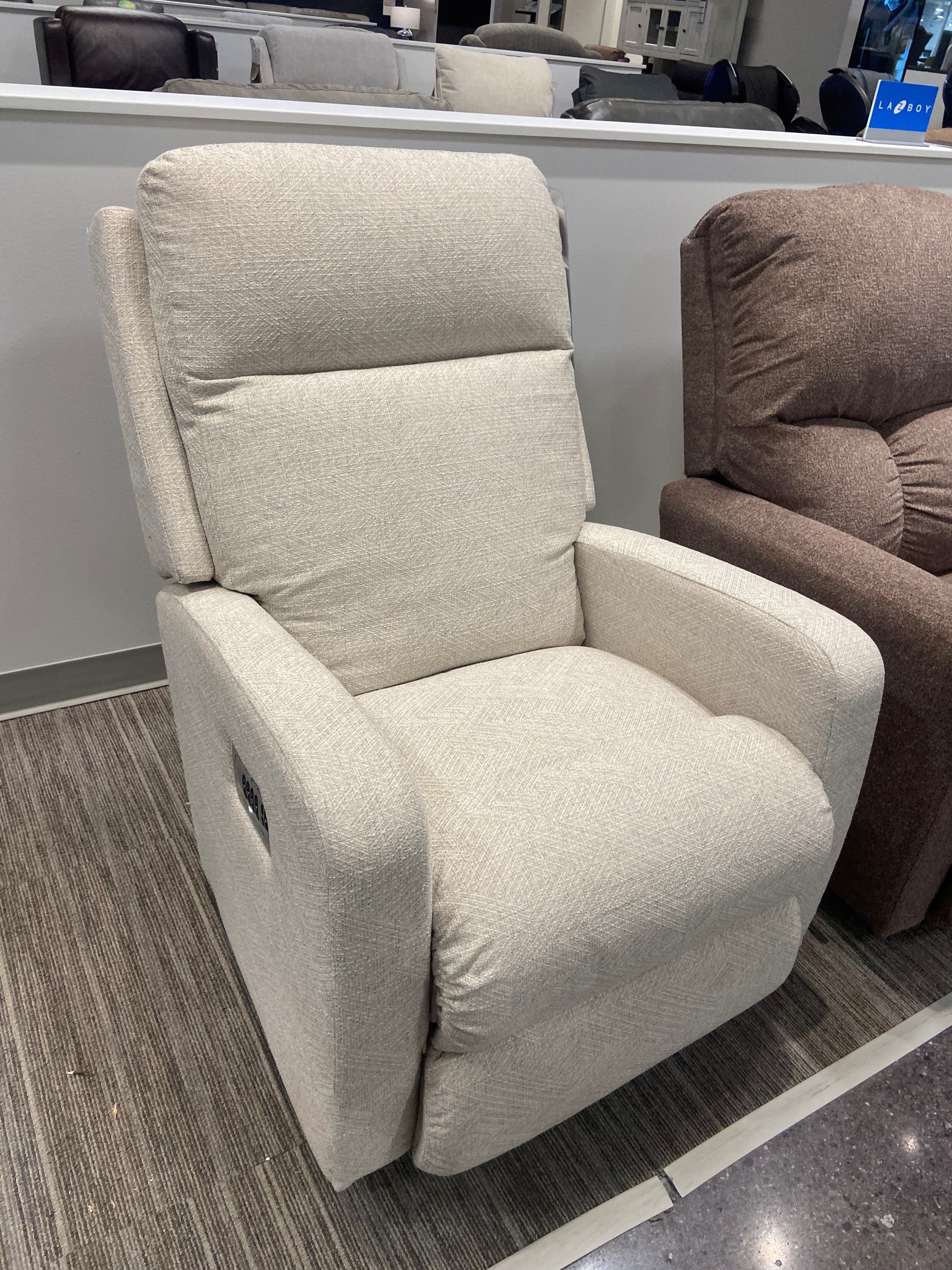 Power Rocking Recliner w/ Headrest &amp; Lumbar