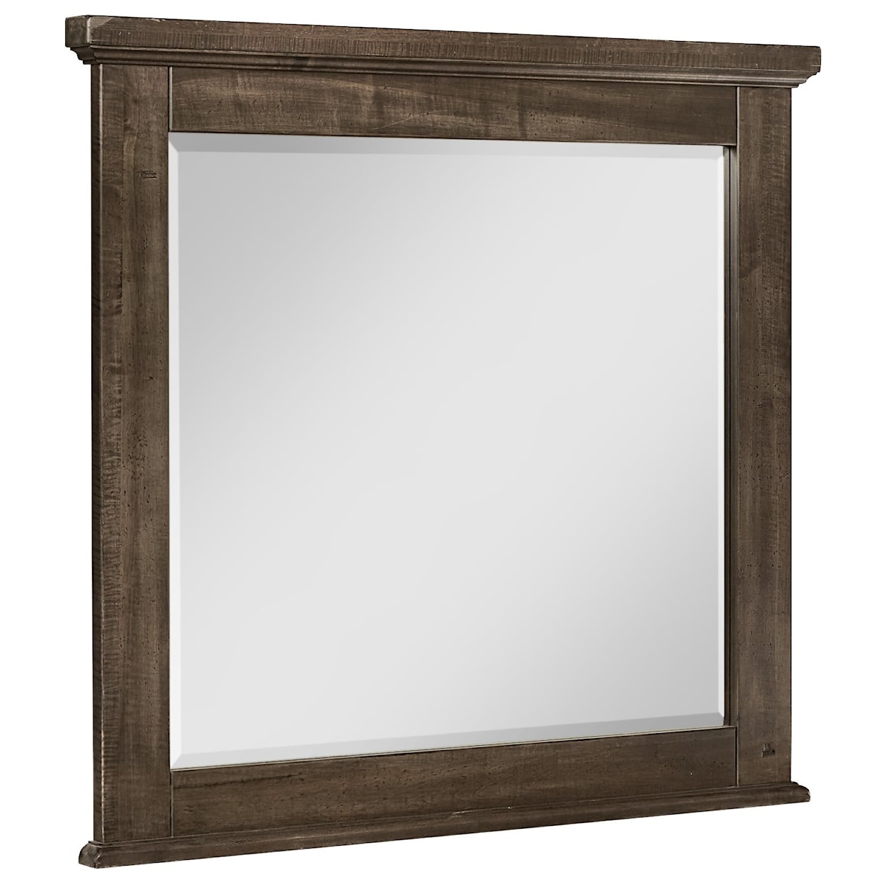 Vaughan Bassett Cool Rustic Landscape Mirror with Beveled Glass