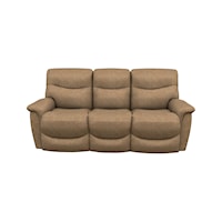 Power Reclining Sofa with Headrest and Lumba