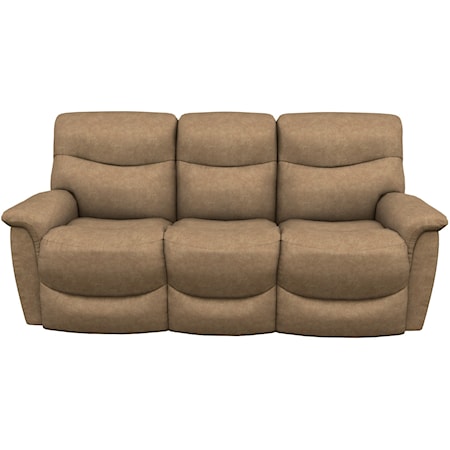Power Reclining Sofa with Headrest and Lumba