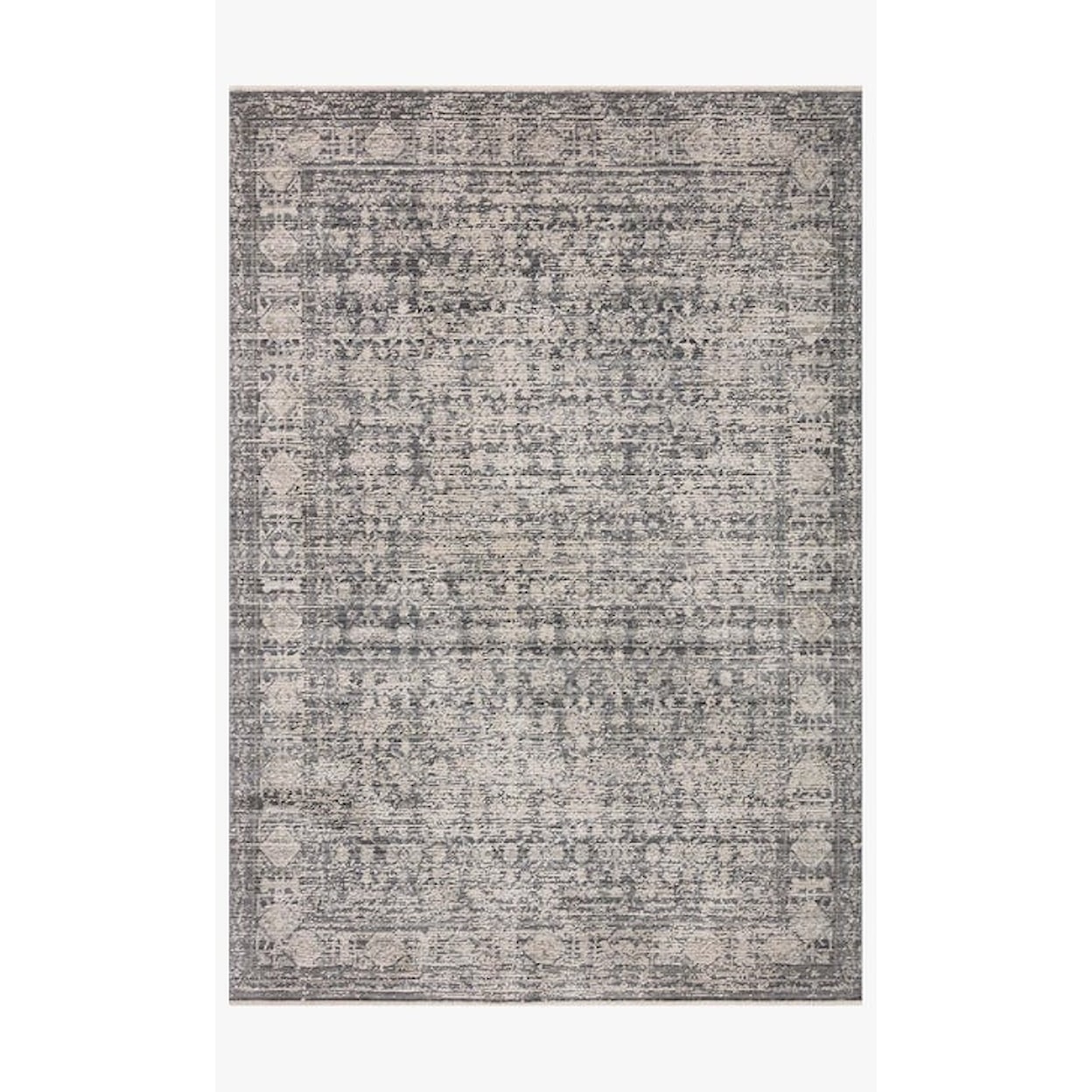 Loloi Rugs Alie 7'10'' x 10' CHARCOAL / DOVE RUG