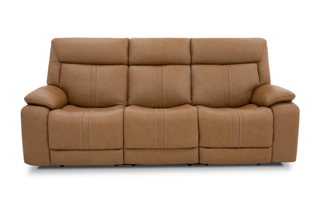 Leather Zero-G Triple Power Sofa