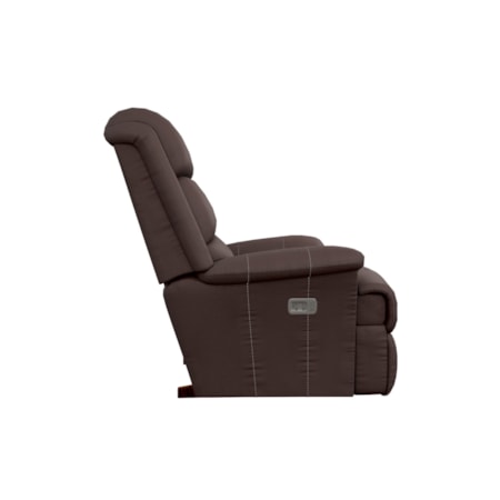 Power Rocking Recliner w/ Headrest &amp; Lumbar