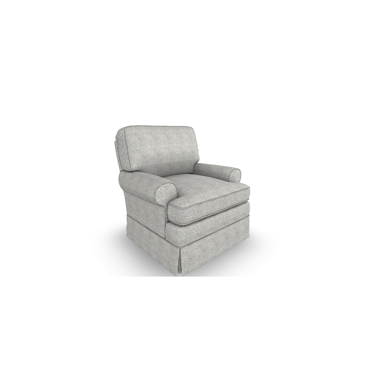 Best Home Furnishings Quinn Swivel Glider Chair with Welt Cord Trim