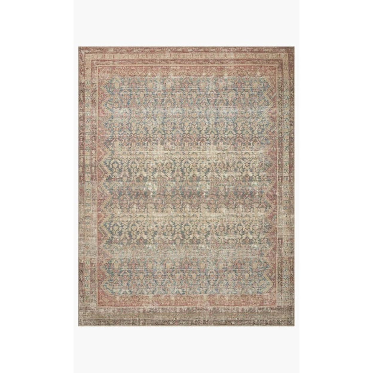 Loloi Rugs Aubrey 7'10'' x 10' JADE / NATURAL