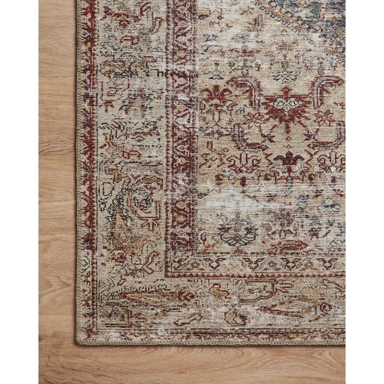 Loloi Rugs Georgie 8'4" X 11'6" Teal / Antique