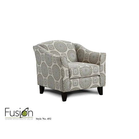 Transitional Accent Chair