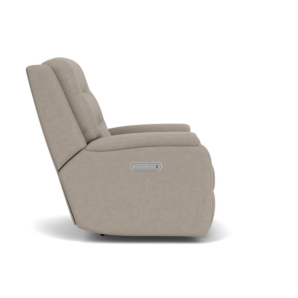 Power Headrest and Lumbar Rocking Recliner