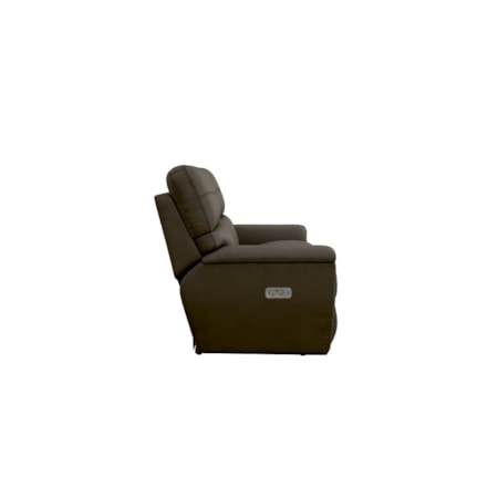 Power Reclining Loveseat w/ Headrest &amp; Lumbr