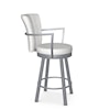 Amisco Cardin Cardin Swivel Counter Stool