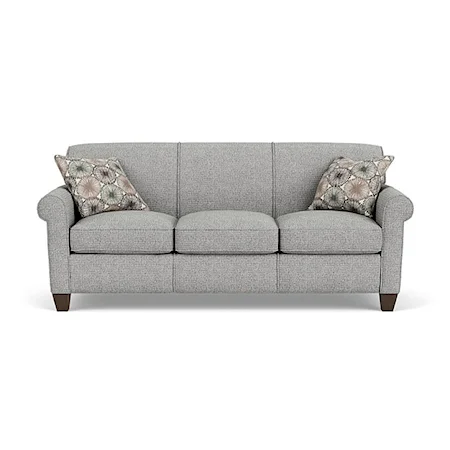 Transitional Stationary Sofa