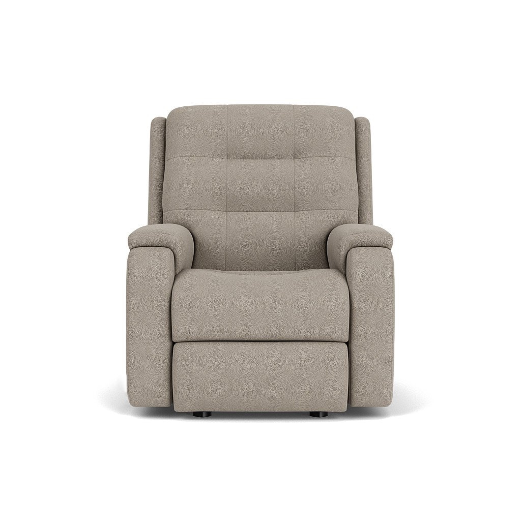 Power Headrest and Lumbar Rocking Recliner