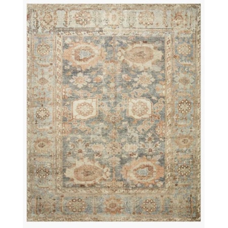 7'6" X 9'6" Ocean / Spice Rug