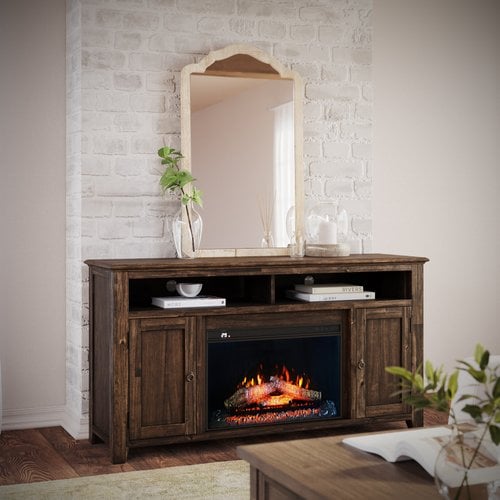 Bakerfield Fireplace with Logset